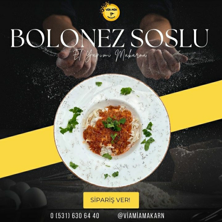 Bolenez Soslu Makarna Via Mia