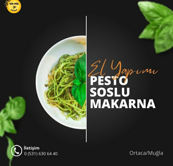 Pesto Soslu Makarna ViaMia